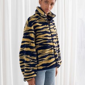 & other stories fleece jacket
